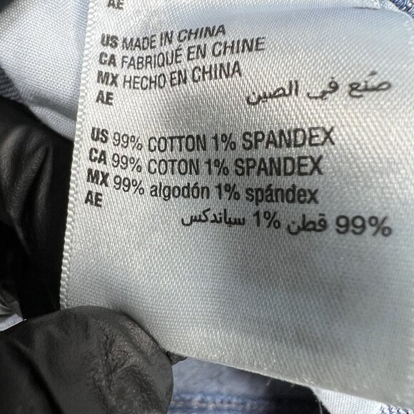 NWT And Now This Womens US 10 Utility Denim Jeans High Rise Straight Leg Skater - Picture 9 of 13